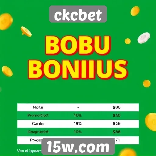 Ofertas de bonificações e promoções ckcbet