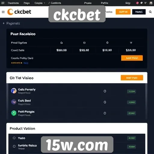 Opções de pagamento disponíveis no ckcbet
